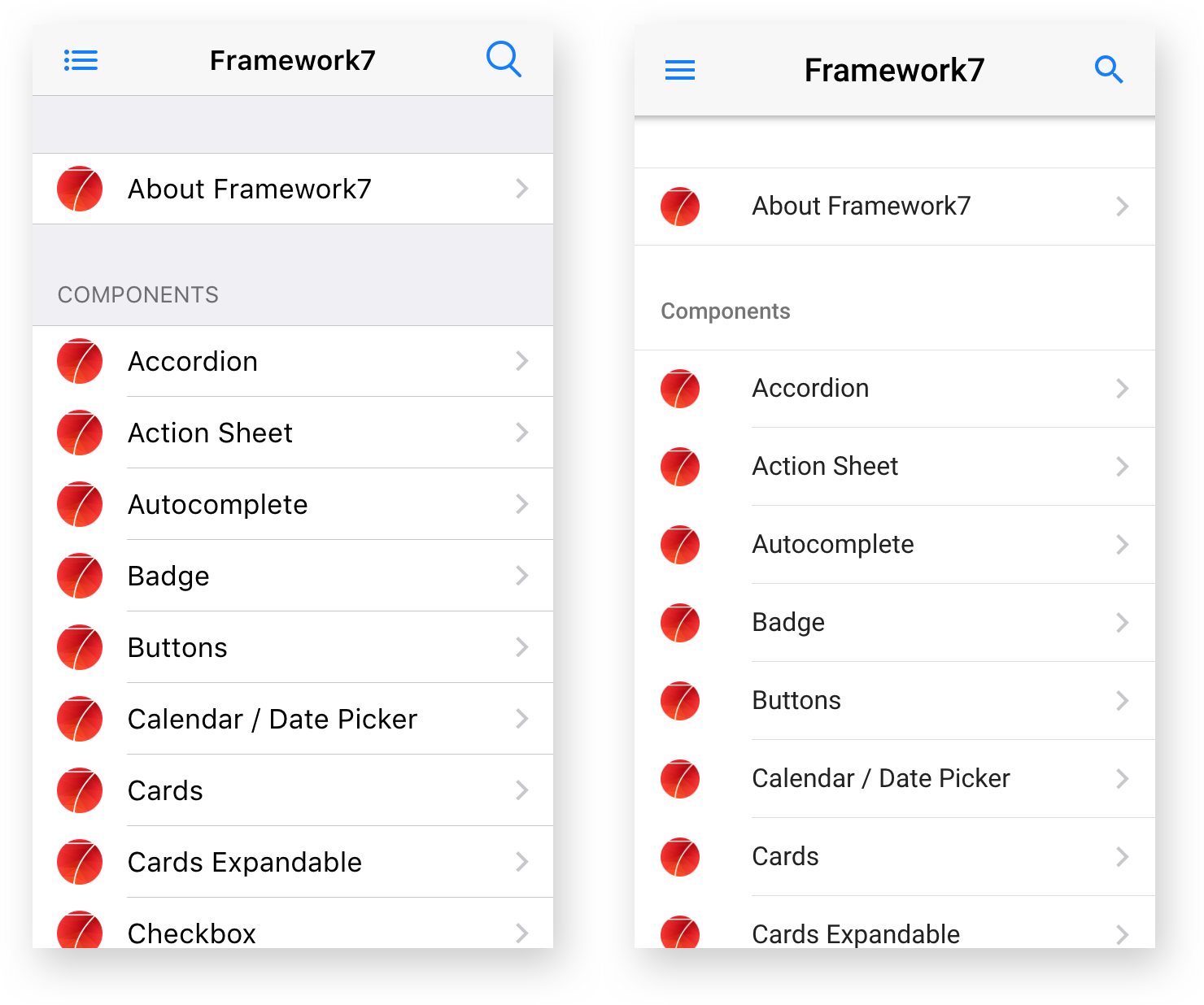 Centered Navbar Title in iOS & MD Themes